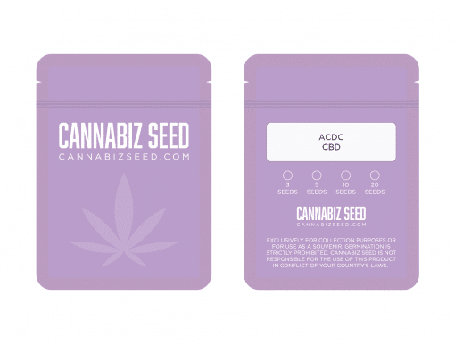 ACDC CBD Seeds Packaging