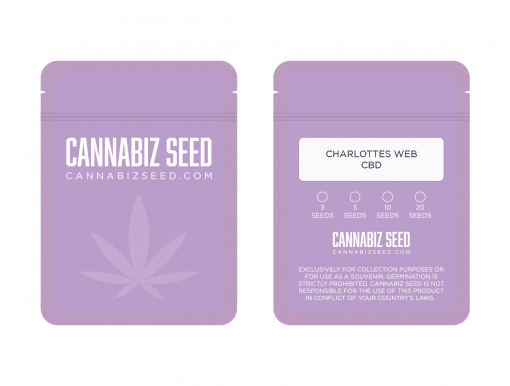 Charlottes Web CBD Seeds Packaging