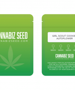 Girl Scout Cookies Autoflower Cannabis Seeds Packaging