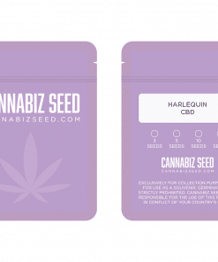 Harlequin CBD Seeds Packaging