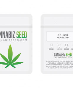 OG Kush Feminized Seeds Packaging