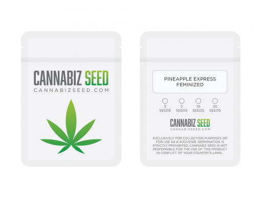 Pineapple Express Feminized Seeds Packaging