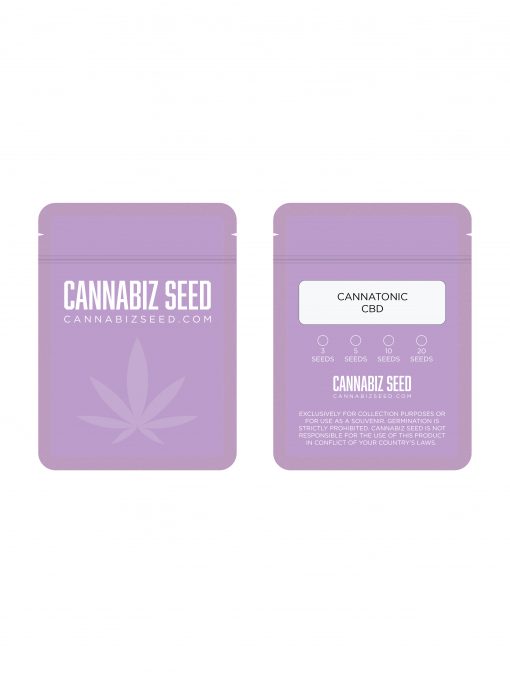 Cannatonic CBD Seeds Packaging