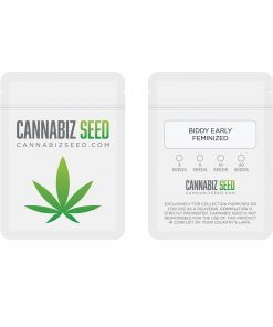 Biddy Early Feminized Cannabis Seeds Packaging