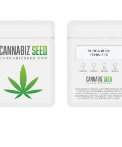 Bubba Kush Feminized Cannabis Seeds Packaging