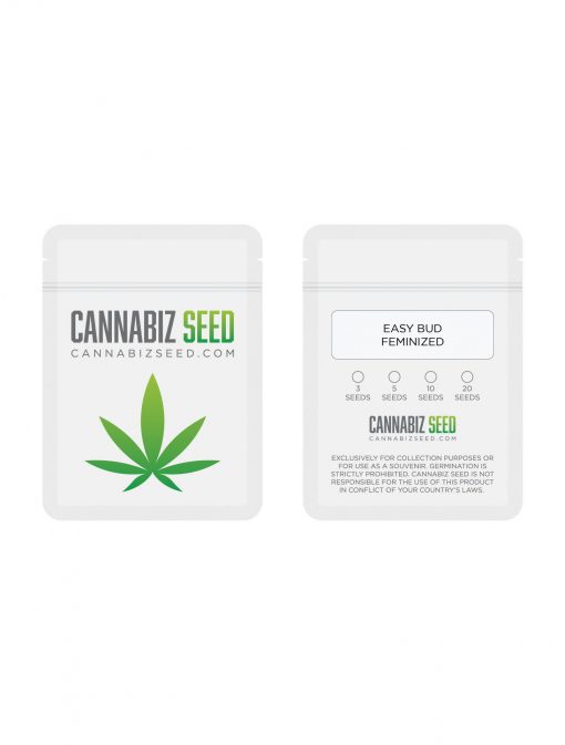 Easy Bud Feminized Cannabis Seeds Packaging