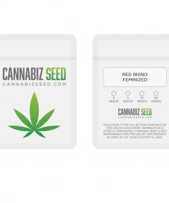 Red Rhino Feminized Cannabis Seeds Packaging