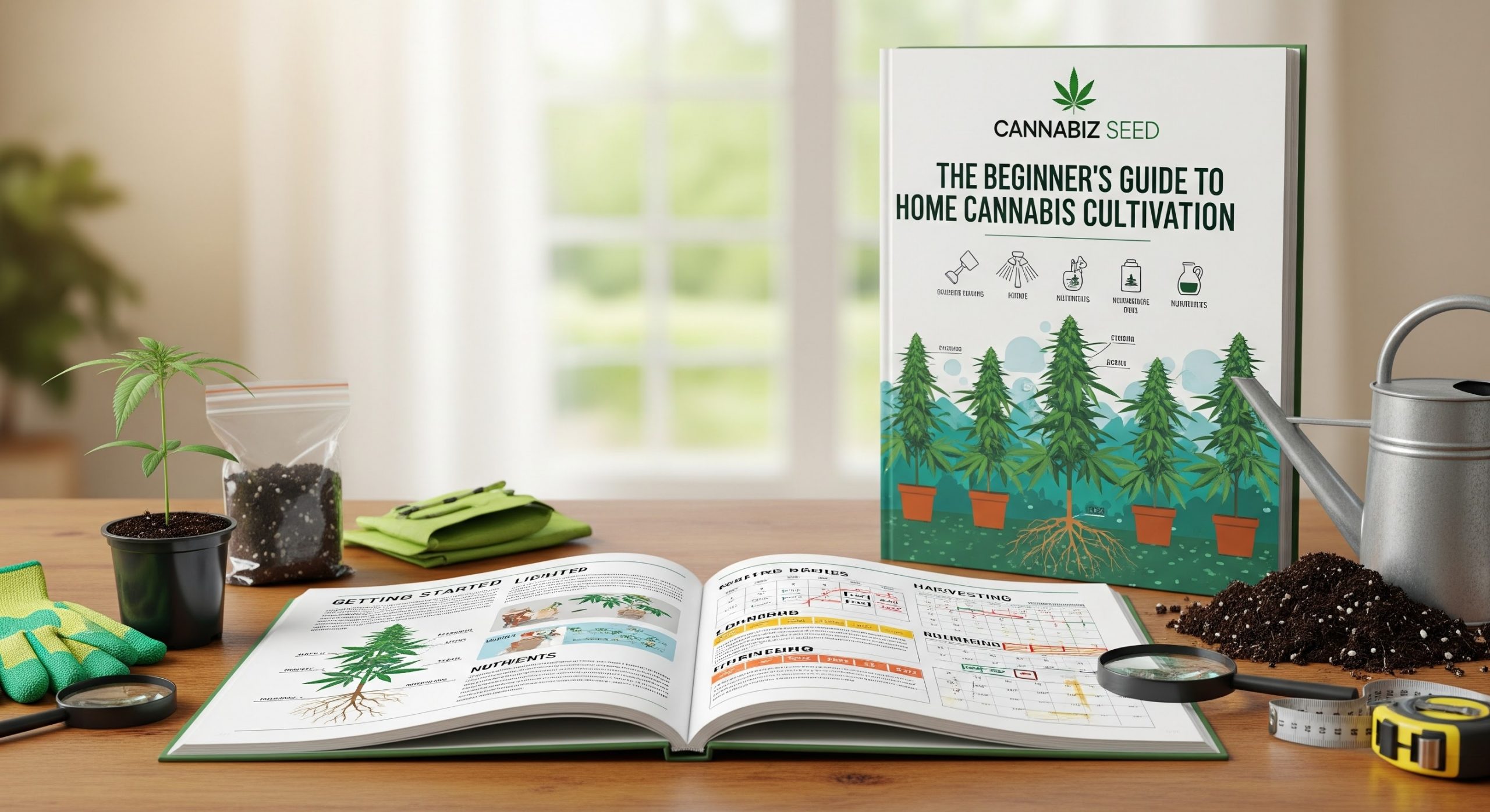 Průvodce pěstováním konopí v domácích podmínkách pro začátečníky