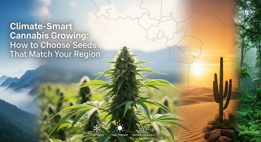 Climate-Smart Cannabis Growing and how to choose your seeds to match your region