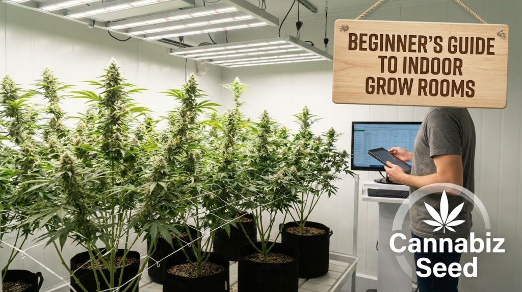 I migliori consigli per coltivare cannabis indoor: Guida per principianti alle grow room indoor