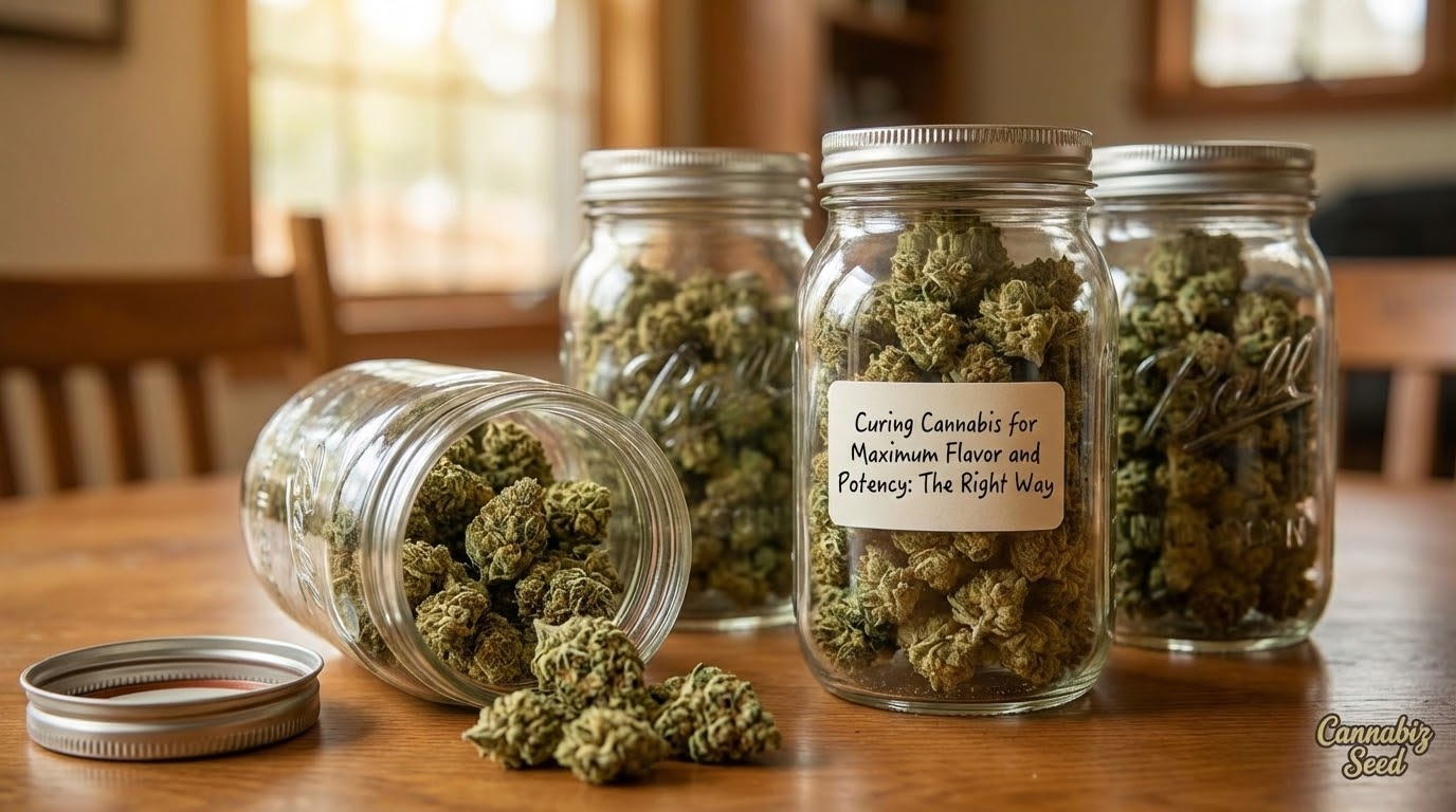 La stagionatura della cannabis per ottenere il massimo del sapore e della potenza: Il modo giusto