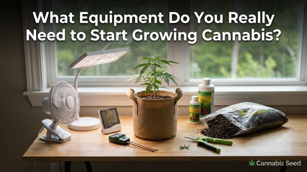 What Equipment Do You Really Need to Start Growing Cannabis? | Cannabiz Seed What Equipment Do You Really Need to Start Growing Cannabis?