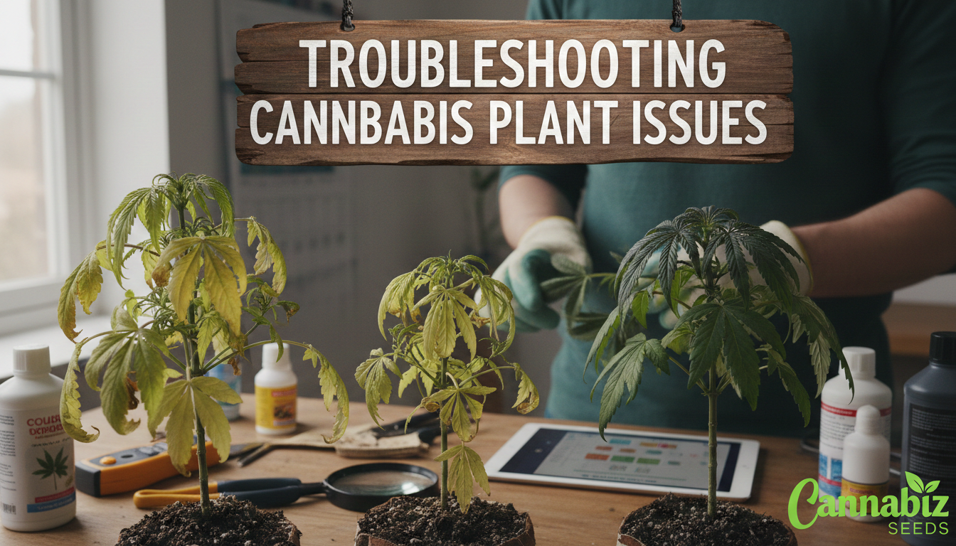 Résolution des problèmes liés aux plants de cannabis