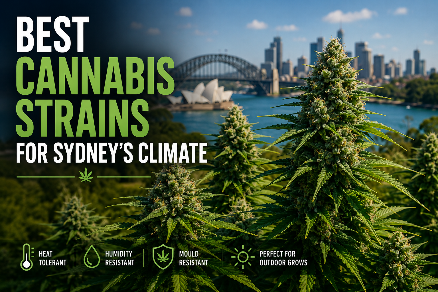 Las mejores variedades de cannabis para el clima de Sídney