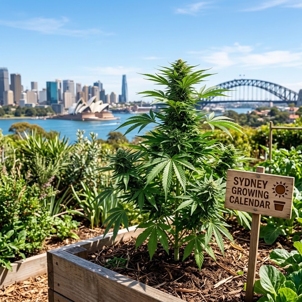 Cuándo plantar cannabis en Sídney: calendario de cultivo al aire libre